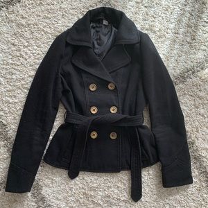 H&M Women’s Size 4 Black Coat